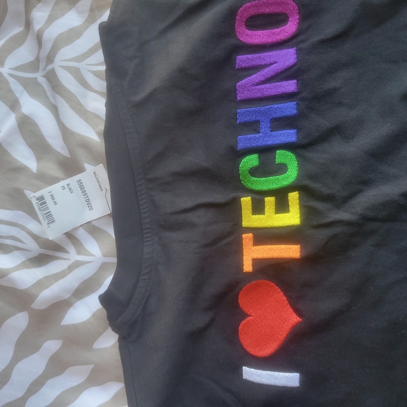 Balenciaga Black and Gray Tag